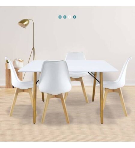 Comedor - Frankfurt - 120cm + 4 sillas