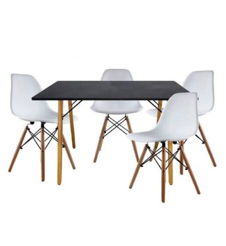 Comedor - Oslo - Rectangular - 120cm + 4 Sillas