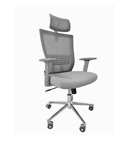 Silla - Ejecutiva - Athenas - Gris - c/Cabecera