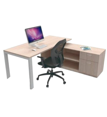 Escritorio - Ejecutivo - "L" - con - Credenza