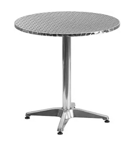 Mesa - de - Aluminio - Redonda - 60cm